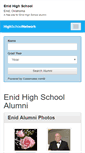 Mobile Screenshot of enidhighschool.org